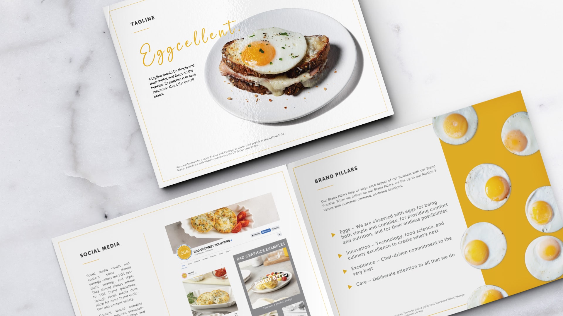 Egg Gourmet Solutions Guidelines